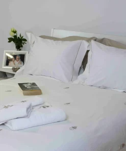 Duvet covers + 2 embroidered pillowcases