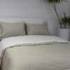 Bed sheets with bourdon
