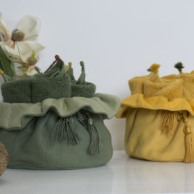 Damask purses
