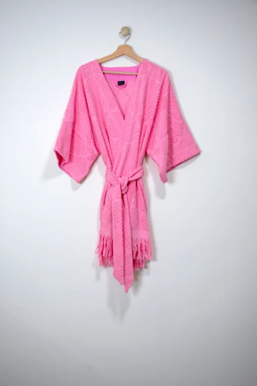 Peignoir Kimono avec franges + un bandeau offert – Image 6