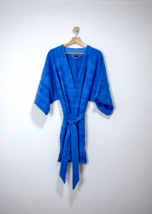 Peignoir Kimono avec franges + un bandeau offert – Image 3